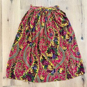 🌹 Breeches Midi Silk Skirt 🌹